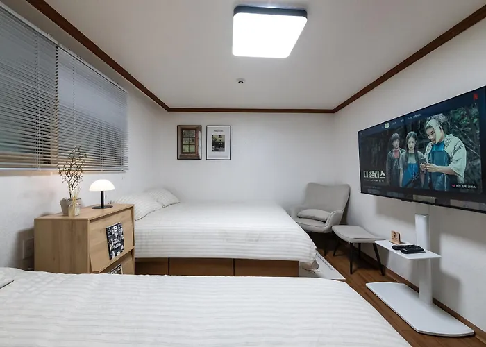 ヴィラ Open Deal! Line 2 And 7 Station Area, Seongsu, Forest, River, Airport Bus 2min ソウル特別市