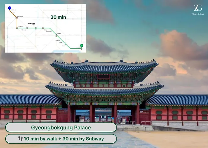 Open Deal! Line 2 And 7 Station Area, Seongsu, Forest, River, Airport Bus 2min ヴィラ